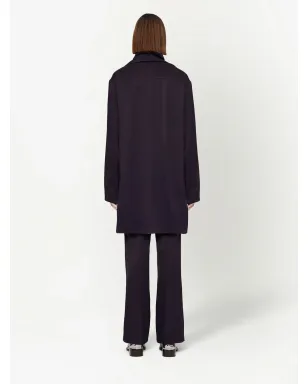 Jil Sander プレスド・クリース ハイウェストパンツ - サムネイル4