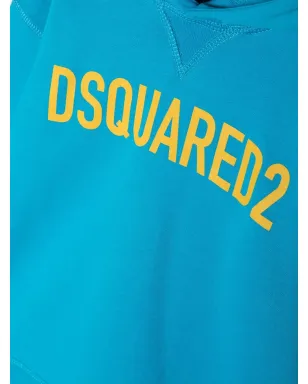 DSQUARED2 KIDS ロゴプリントフーディ - サムネイル3