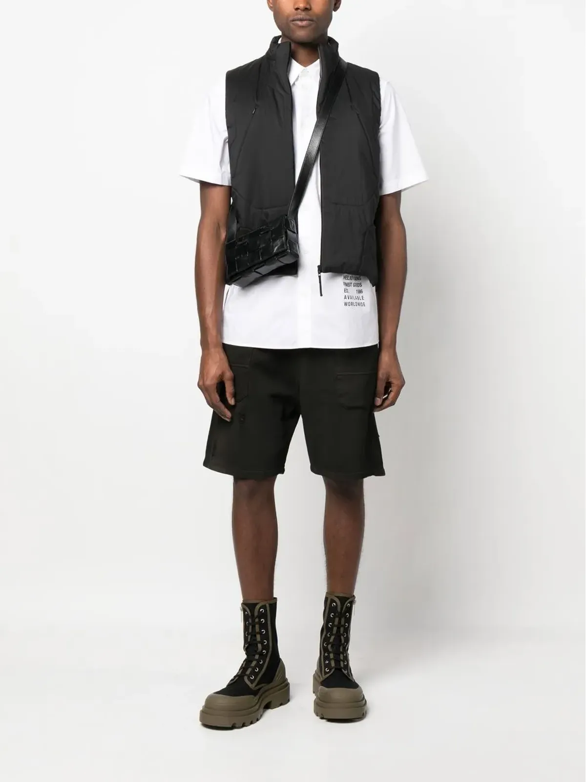 Balmain リップドコットンショーツ - 画像2