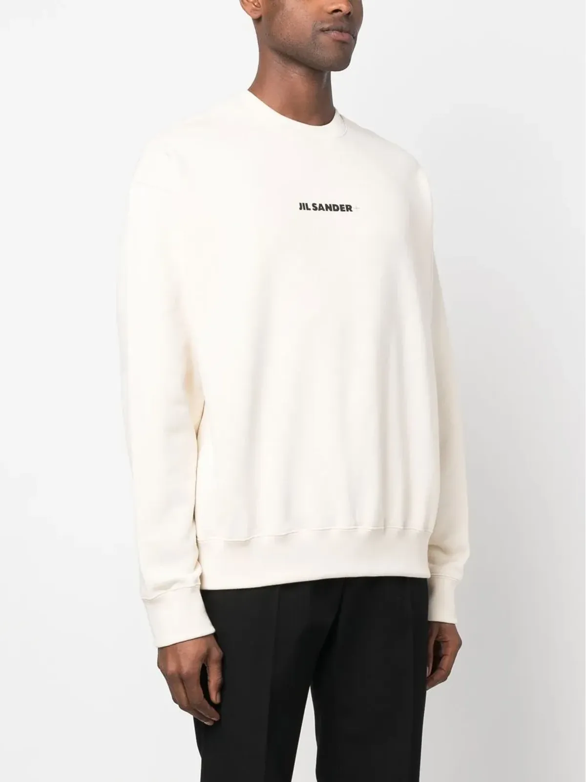 Jil Sander ロゴプリント クルーネック スウェットシャツ - 画像3