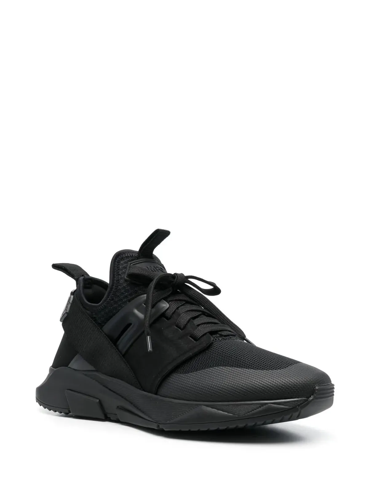 TOM FORD Jago ロゴパッチ レースアップスニーカー - 画像2