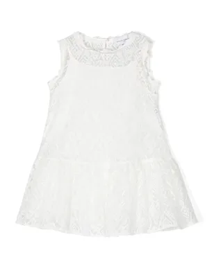 Ermanno Scervino Junior グラフィックプリント ノースリーブドレス - サムネイル1