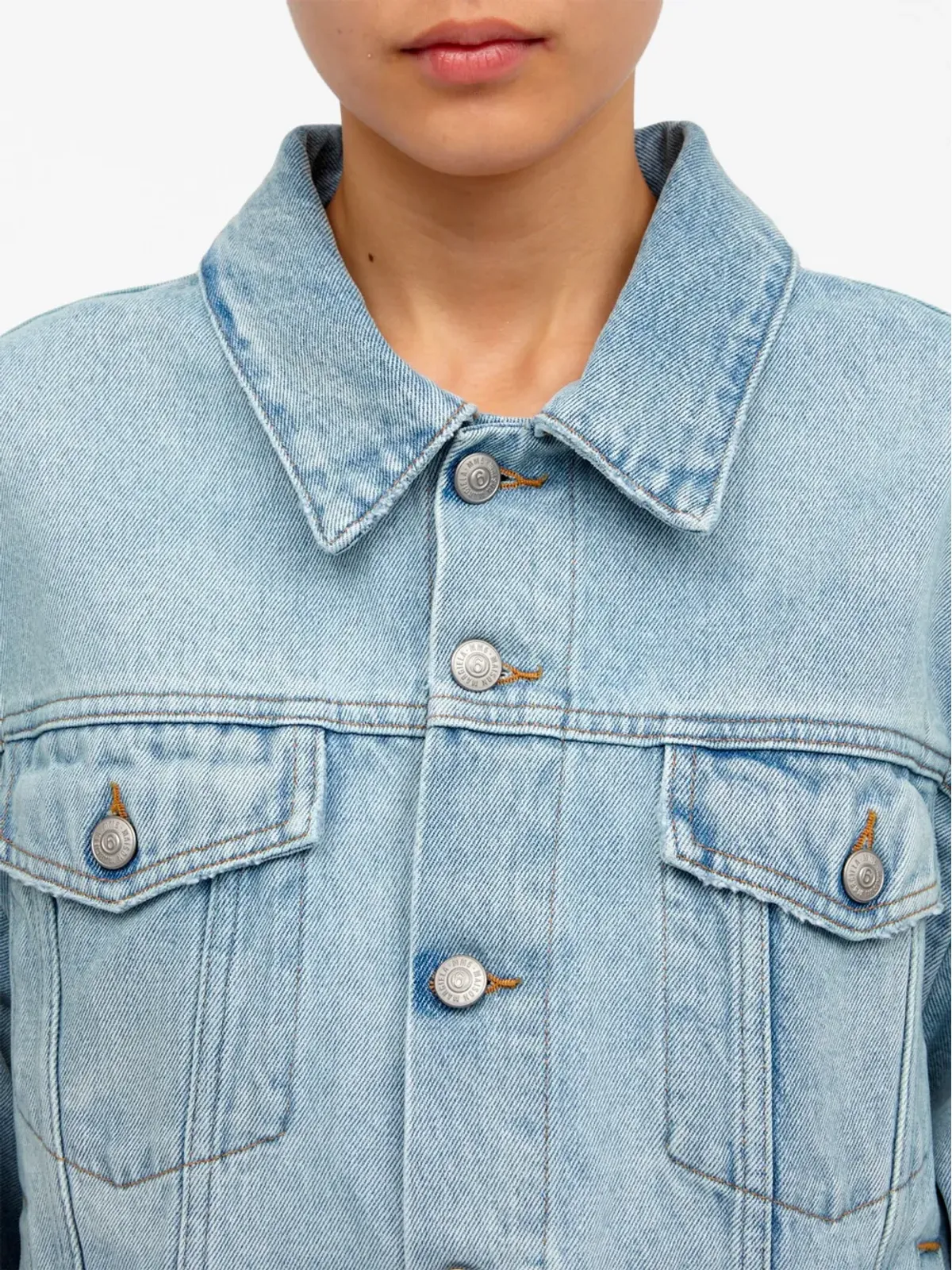 MM6 Maison Margiela ボタンアップデニムジャケット - 画像5