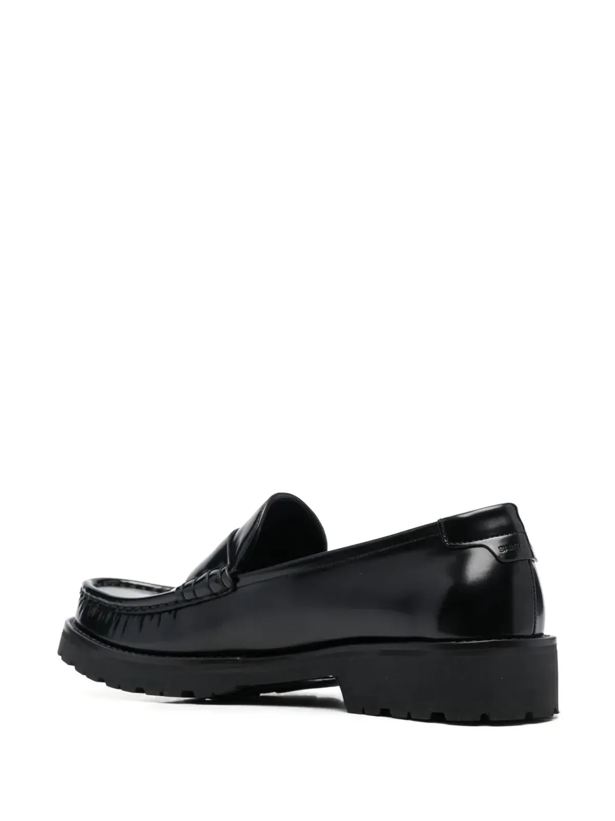 Saint Laurent レ・ローファー ハイシャイン仕上げ フラットシューズ - 画像3