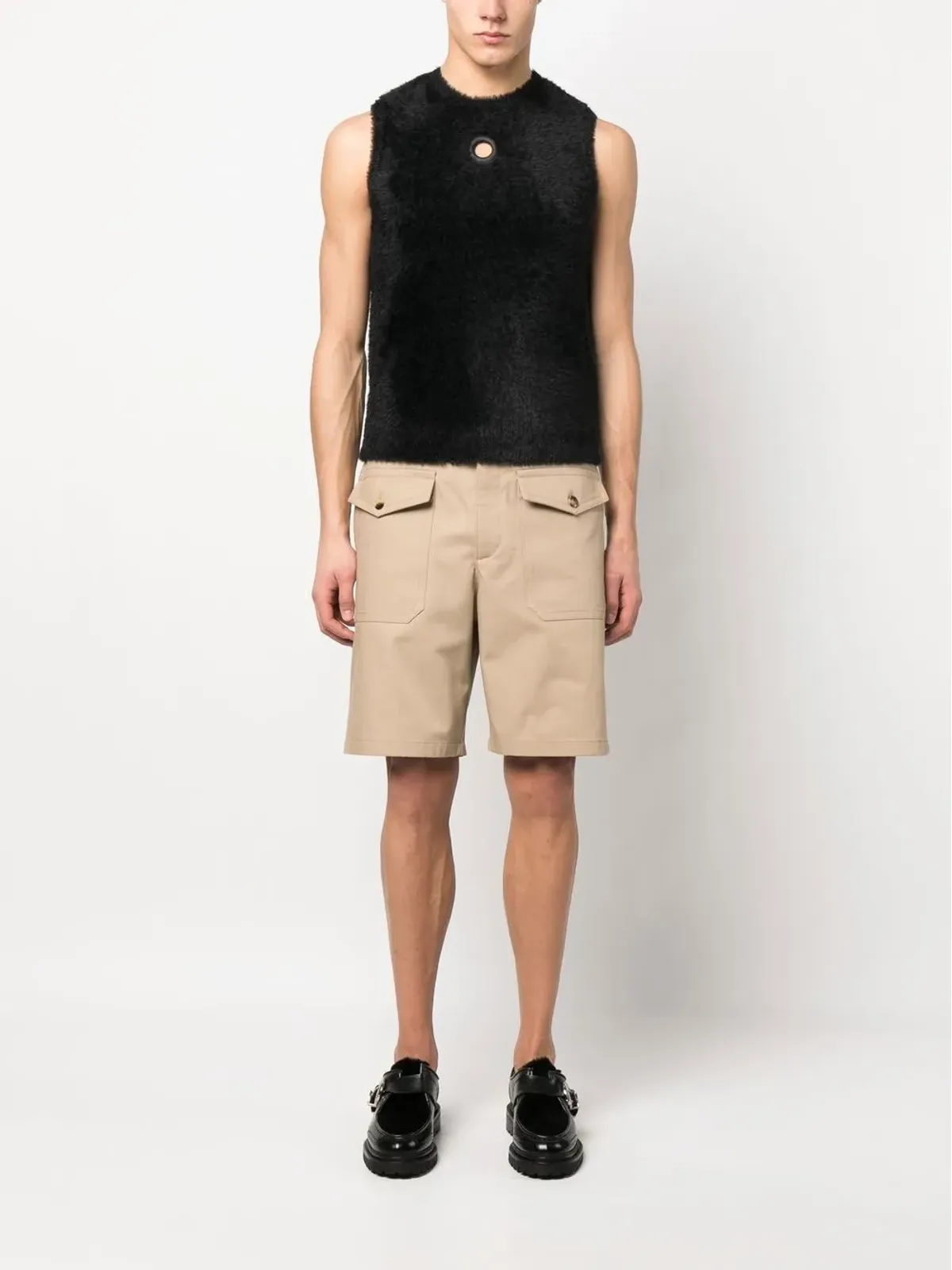 Alexander McQueen ポケットディテール ベルムダショーツ - 画像2