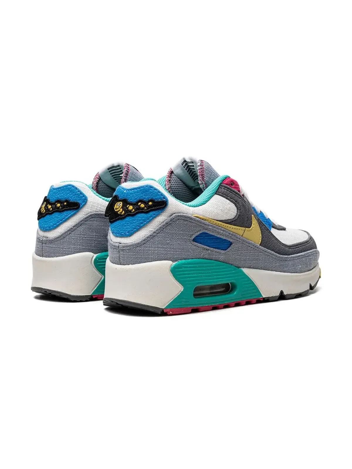 Nike Kids エアマックス 90 Sprung Caterpillar スニーカー - Grey - 画像3