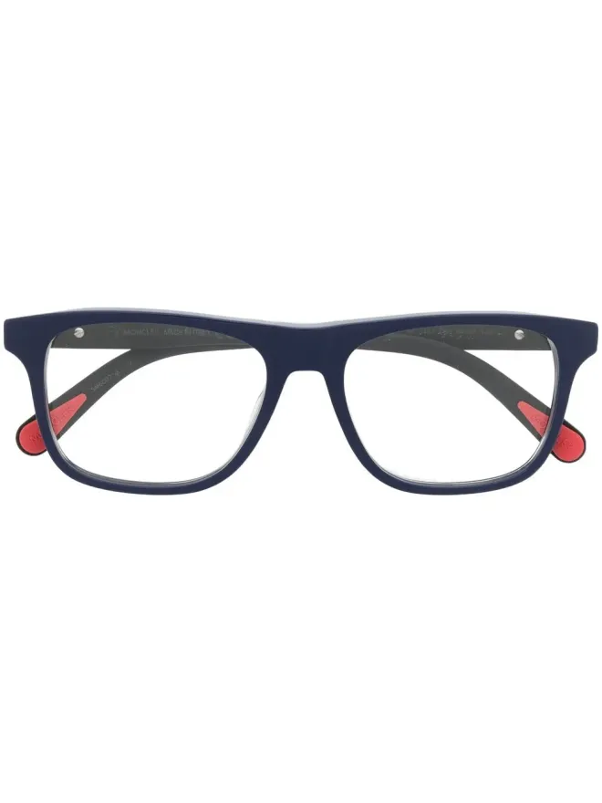 Moncler Eyewear Moncler Eyewear 長方形フレーム眼鏡の商品画像