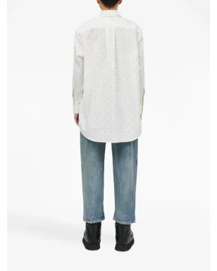 MM6 Maison Margiela 水玉プリント コットンシャツ - サムネイル4