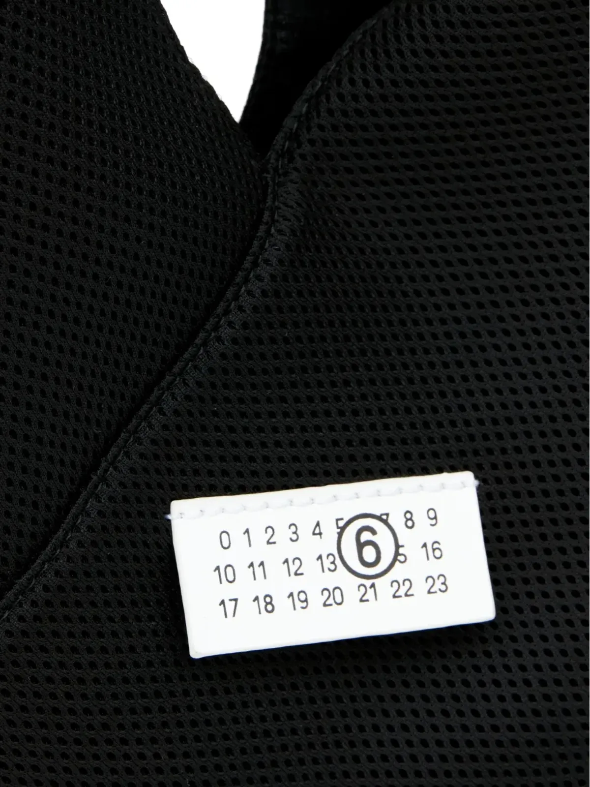 MM6 Maison Margiela ナンバーズモチーフ メッシュ トート - 画像5