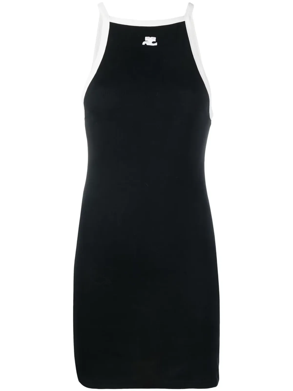 Courrèges ノースリーブ コットン ミニドレス - 画像1