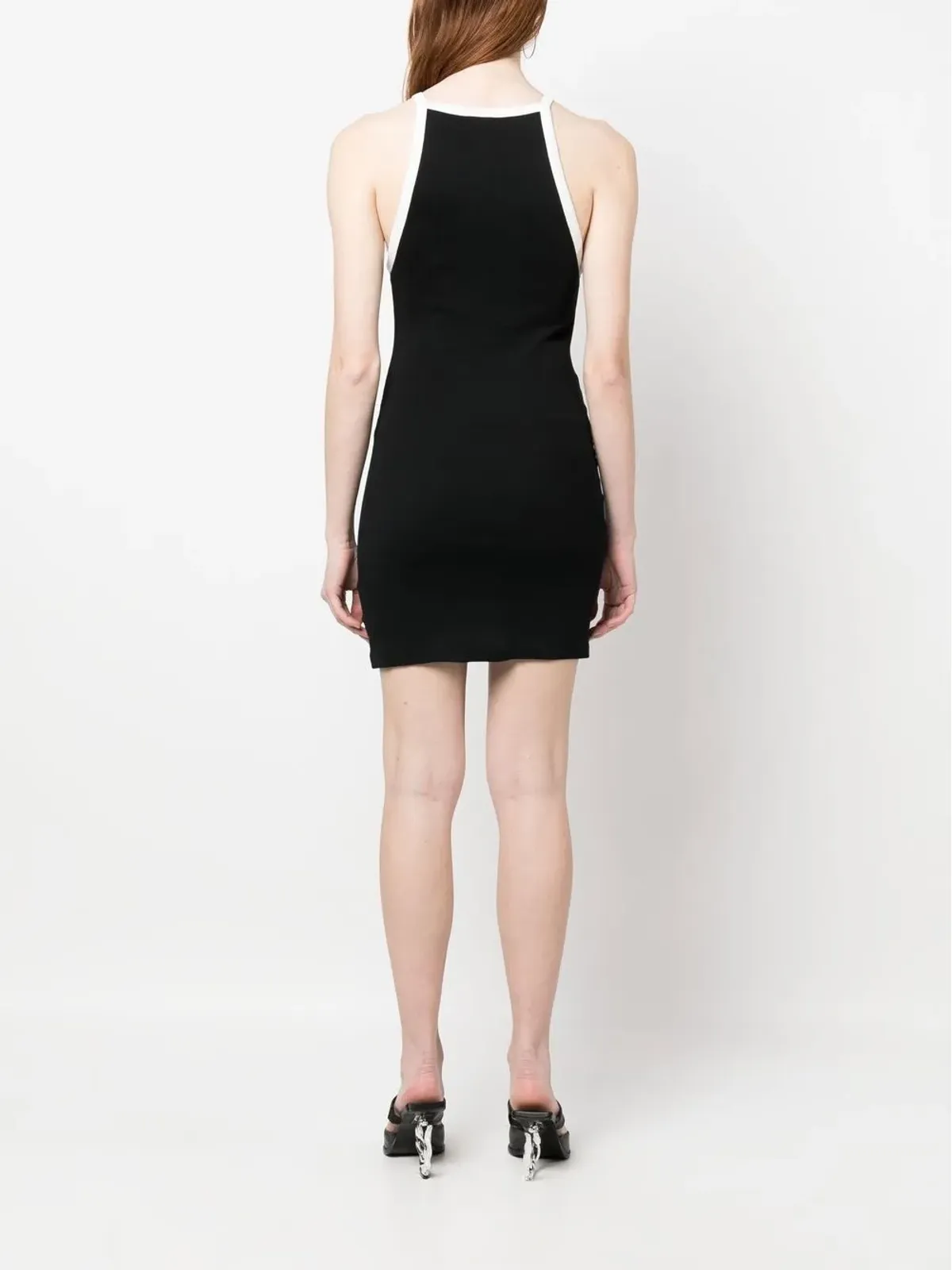 Courrèges ノースリーブ コットン ミニドレス - 画像4