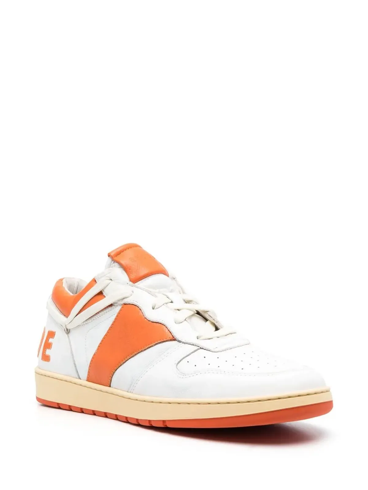 RHUDE ロゴパッチ レザー スニーカー - 画像2
