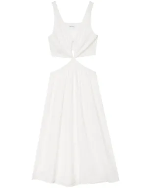 ANINE BING ディオーネ カットアウト ミディドレス - White - サムネイル1