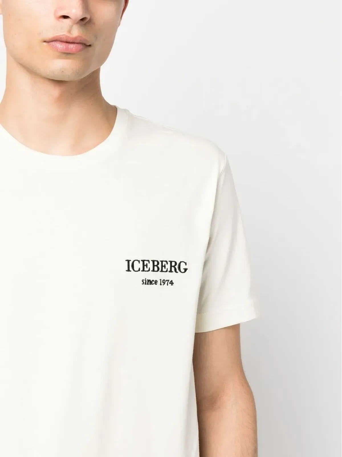 Iceberg 刺繍ロゴ入り Tシャツ - 画像5