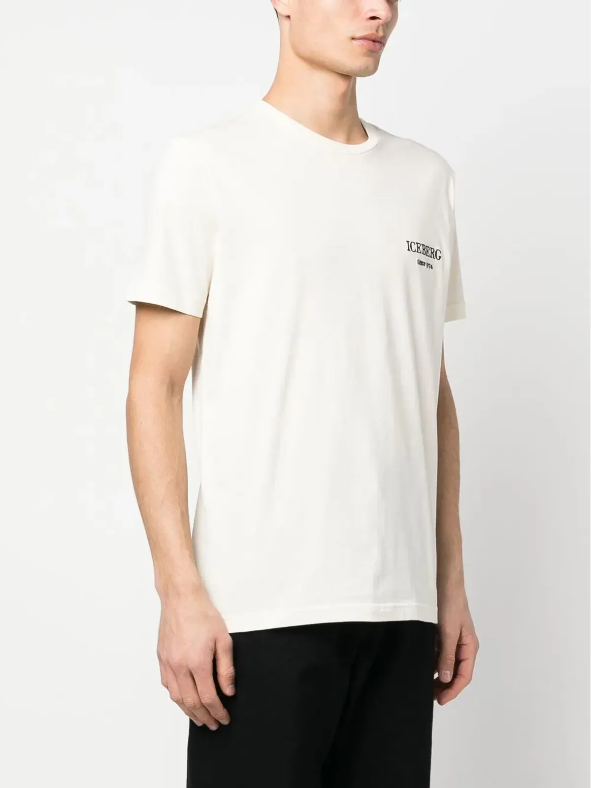 Iceberg 刺繍ロゴ入り Tシャツ - 画像3