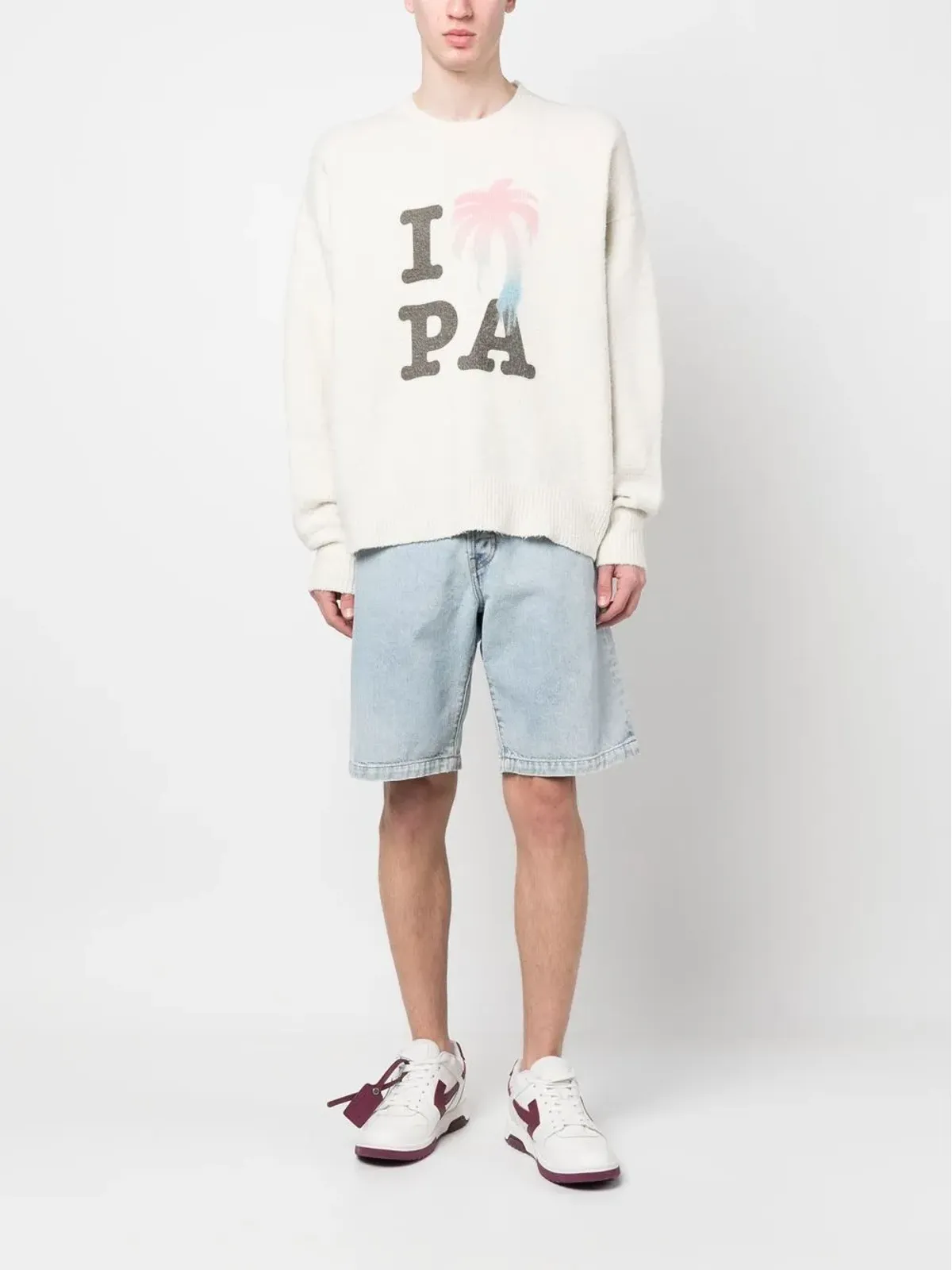 Palm Angels I Love PA ニットジャンパー - 画像2