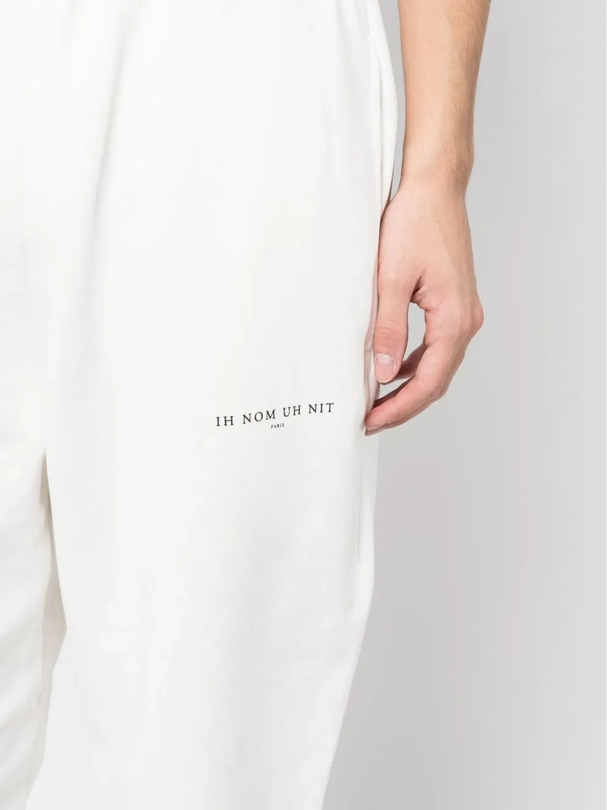 Ih Nom Uh Nit ロゴプリント コットン トラックパンツ - 画像5