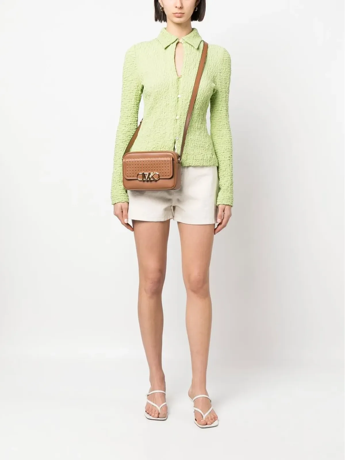 Michael Michael Kors Parker レザー クロスボディバッグ - 画像2