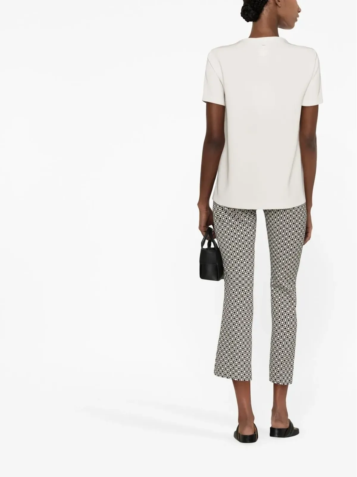 S Max Mara クルーネックショートスリーブTシャツ - 画像4