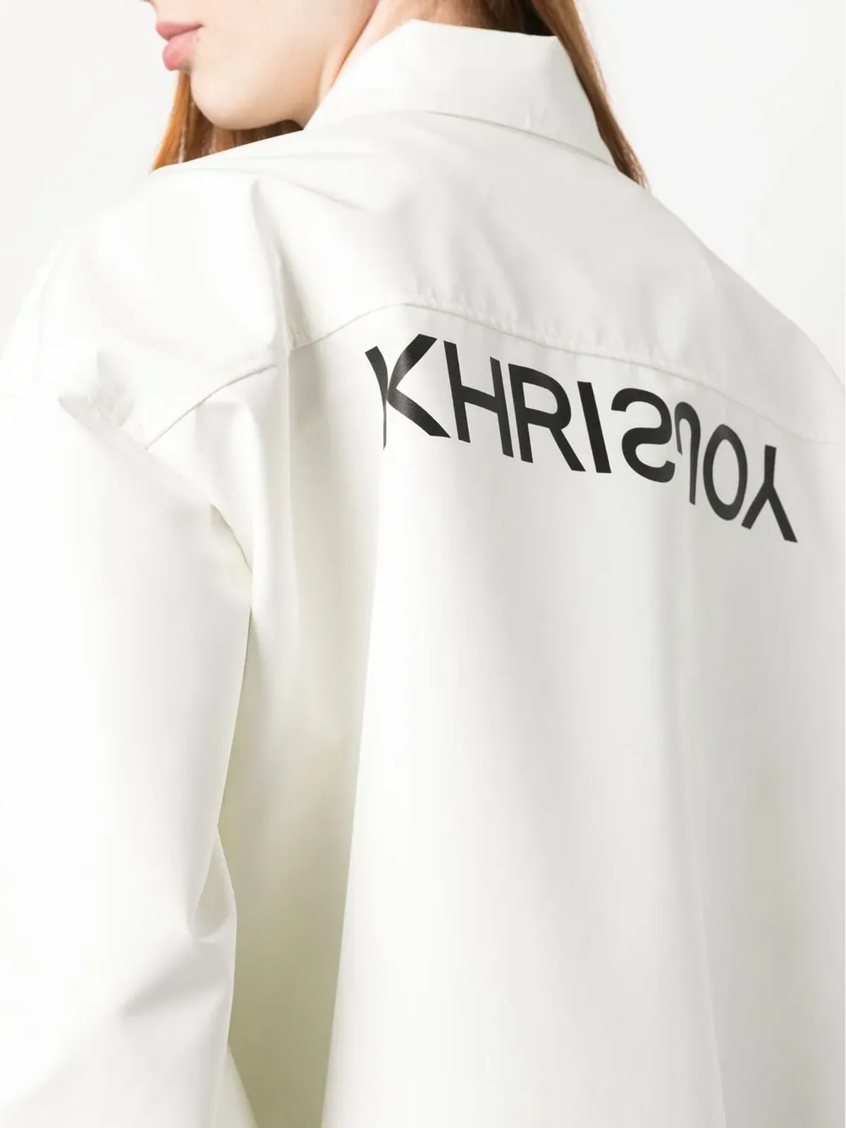 Khrisjoy オーバーサイズ ボーイフレンドシャツ - 画像5