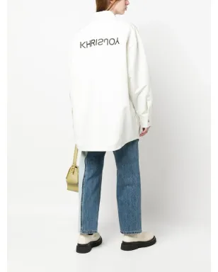 Khrisjoy オーバーサイズ ボーイフレンドシャツ - サムネイル2