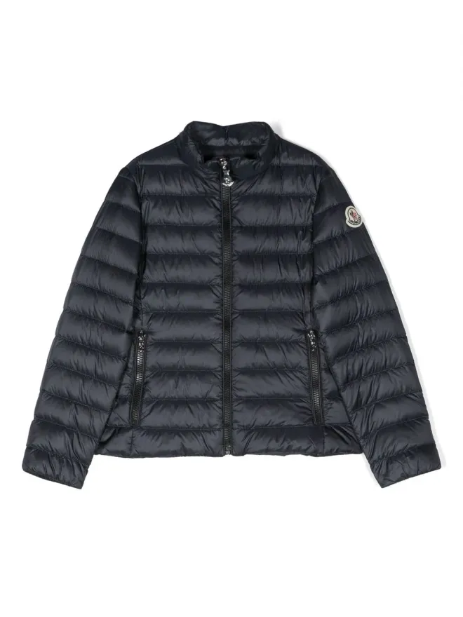 Moncler Enfant Moncler Enfant ロゴパッチ付きジップアップパッド入りジャケットの商品画像