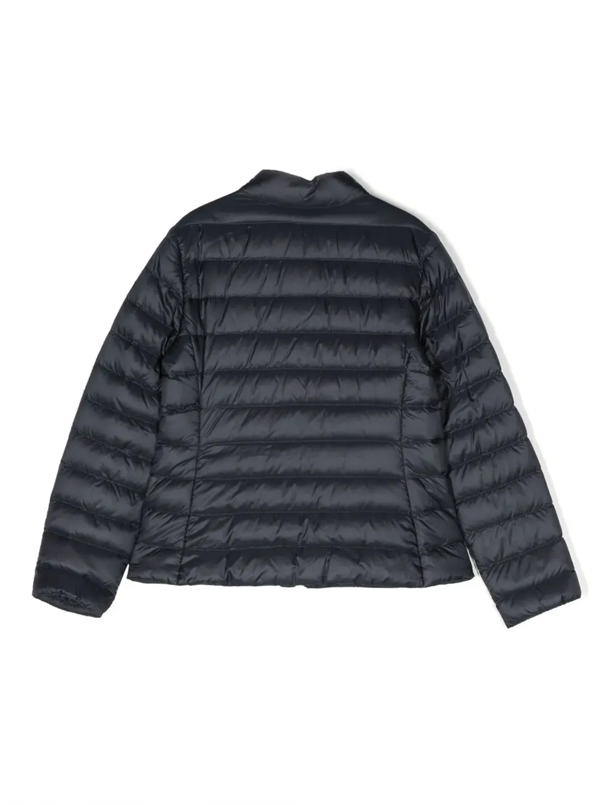Moncler Enfant ロゴパッチ付きジップアップパッド入りジャケット - 画像2