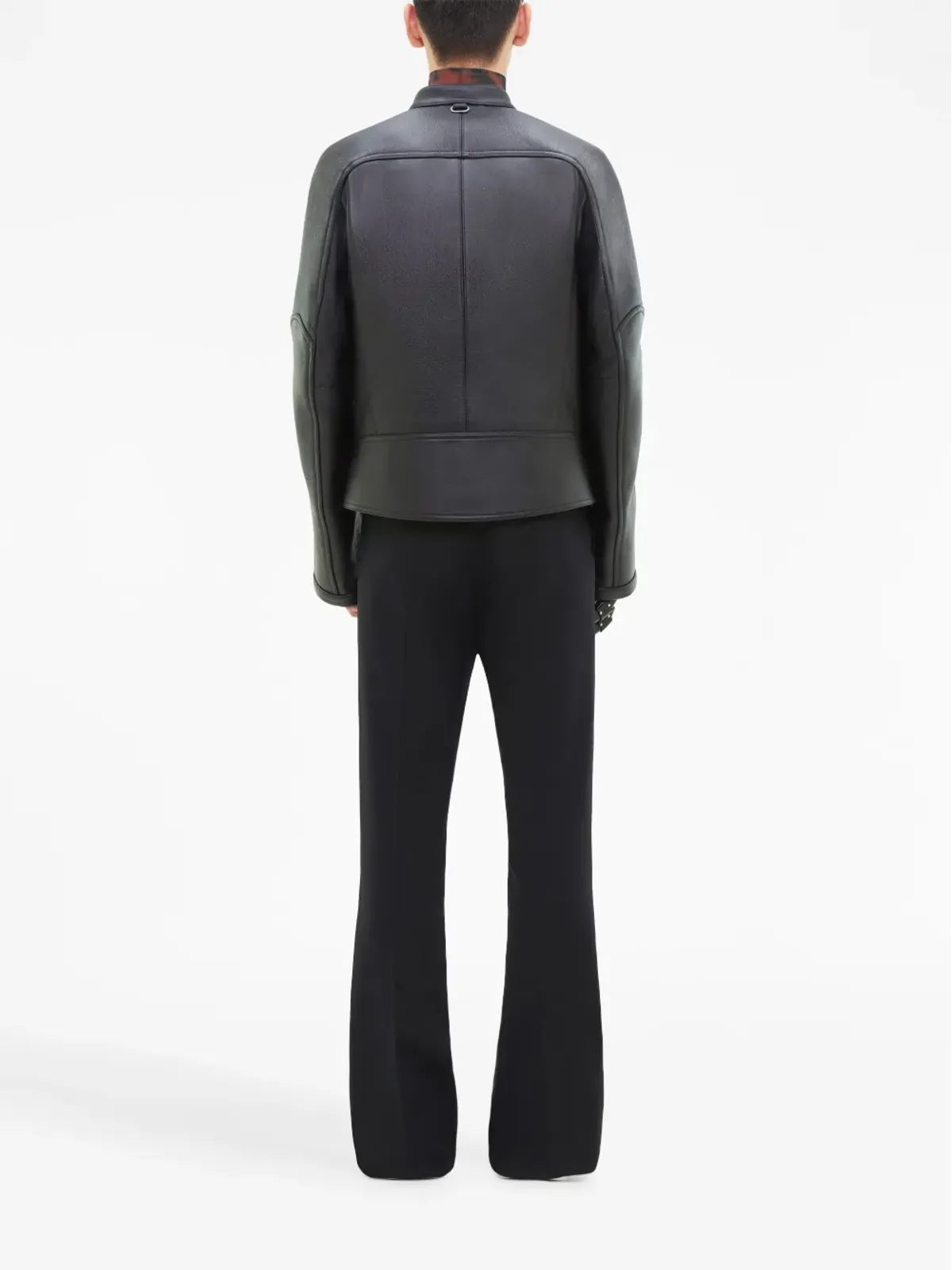 Courrèges スキューバレザー ボンバージャケット - 画像4