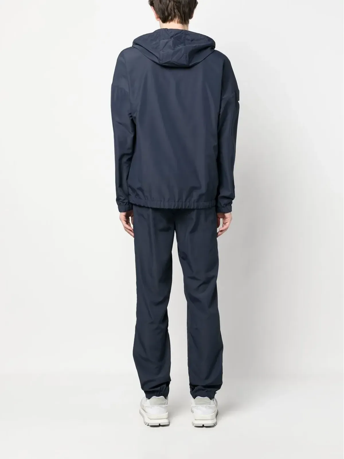 Ea7 Emporio Armani ロゴプリント トラックスーツ ブルー - 画像4