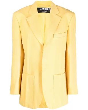 Jacquemus La veste d'Homme blazer - Yellow - サムネイル1