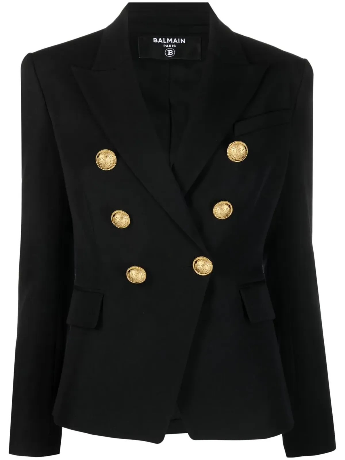Balmain ダブルブレスト フィットジャケット - 画像1