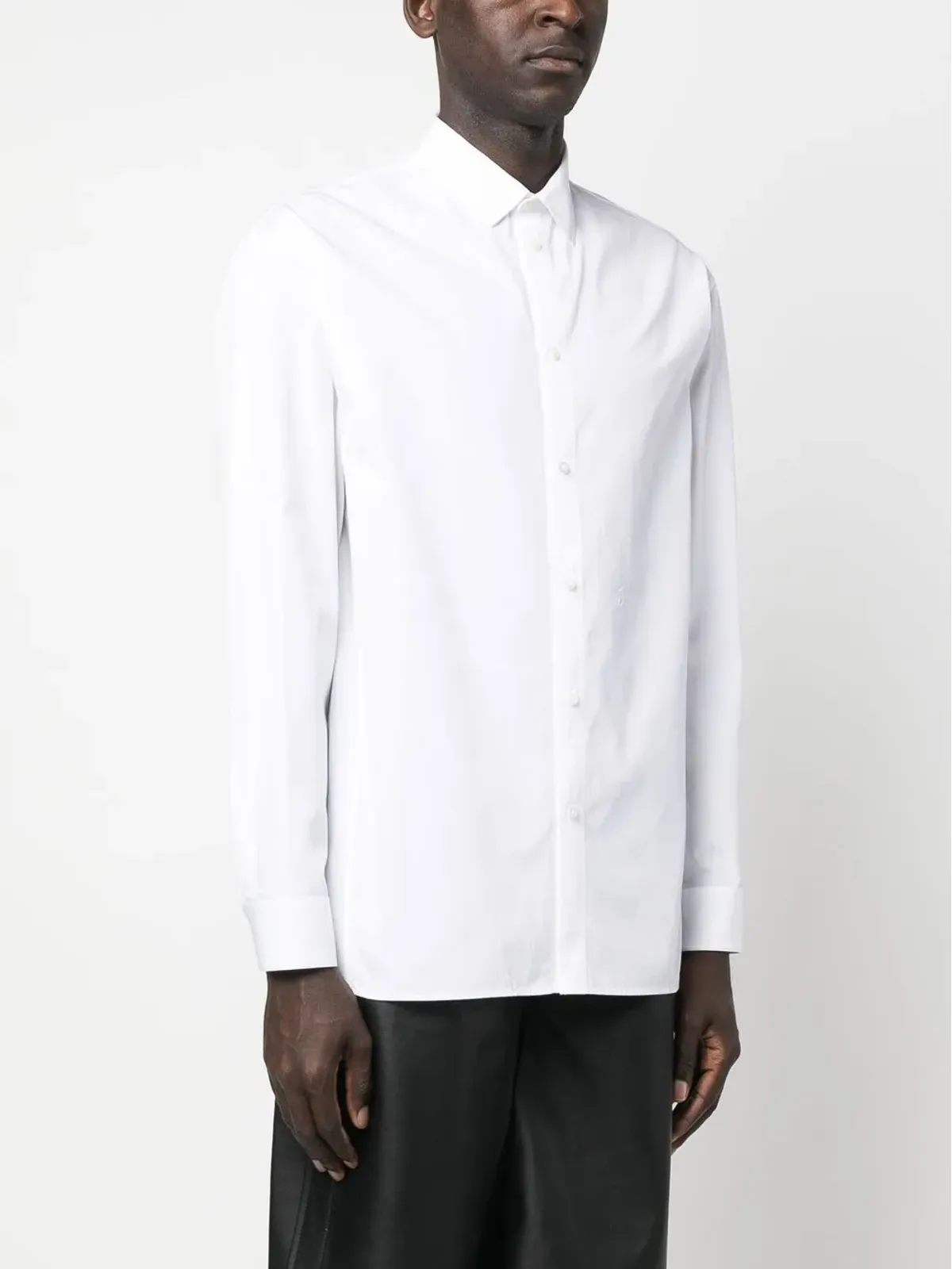 Jil Sander クラシックボタンアップ ロングスリーブシャツ - 画像3