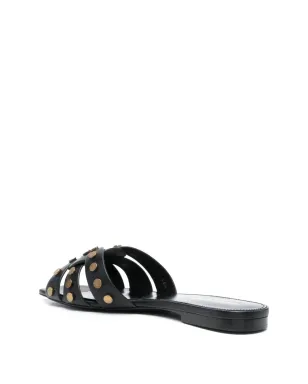 Saint Laurent スリップオン・スクエアトゥサンダル - サムネイル3