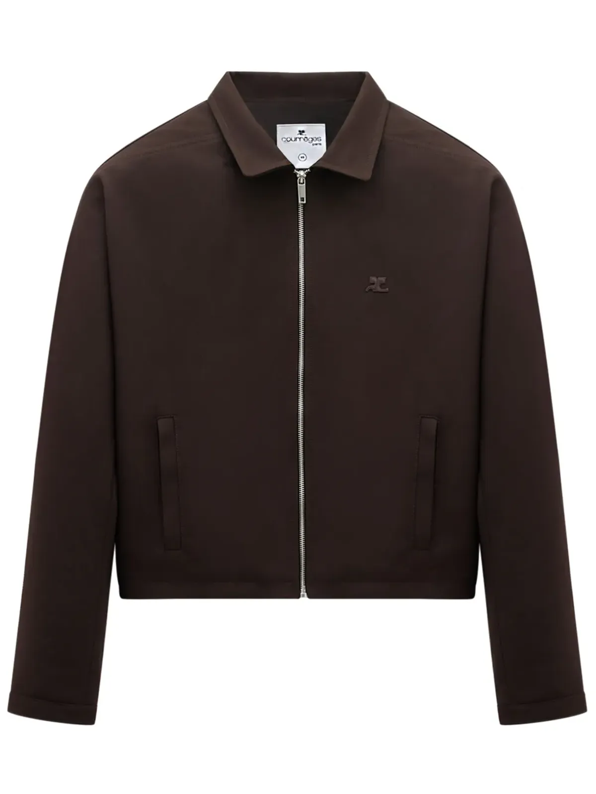 Courrèges ジップアップ ツイル ボンバー ジャケット - 画像1