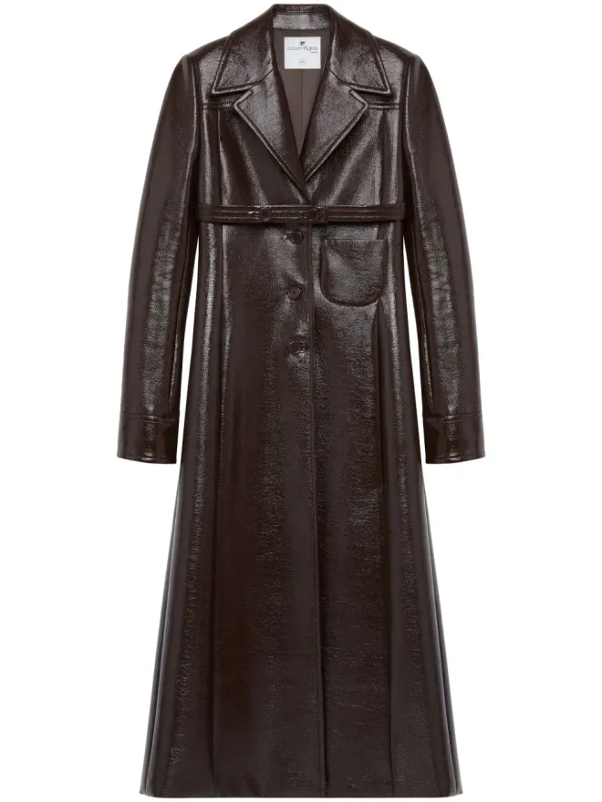 Courrèges Courrèges ヘリテージ ベルテッド テーラードコートの商品画像