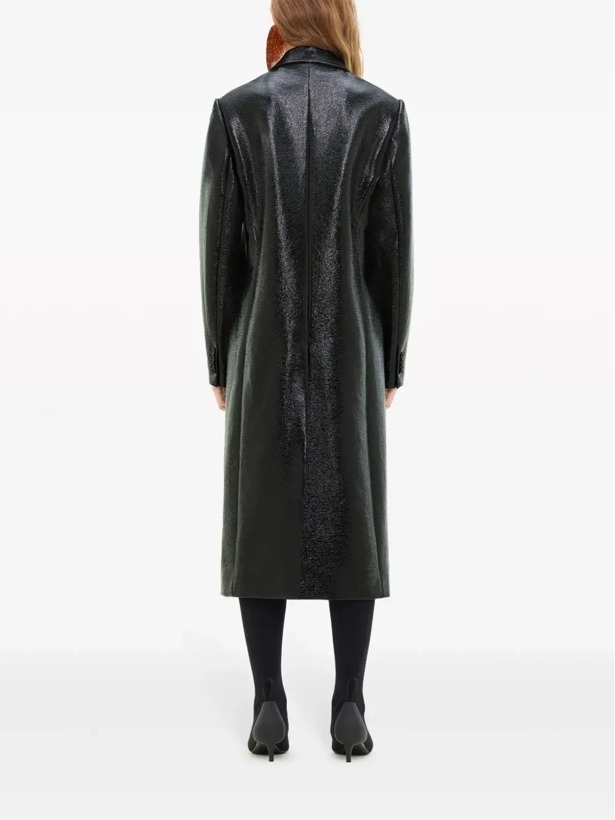 Courrèges ビニール ミッド丈 トレンチコート - 画像4