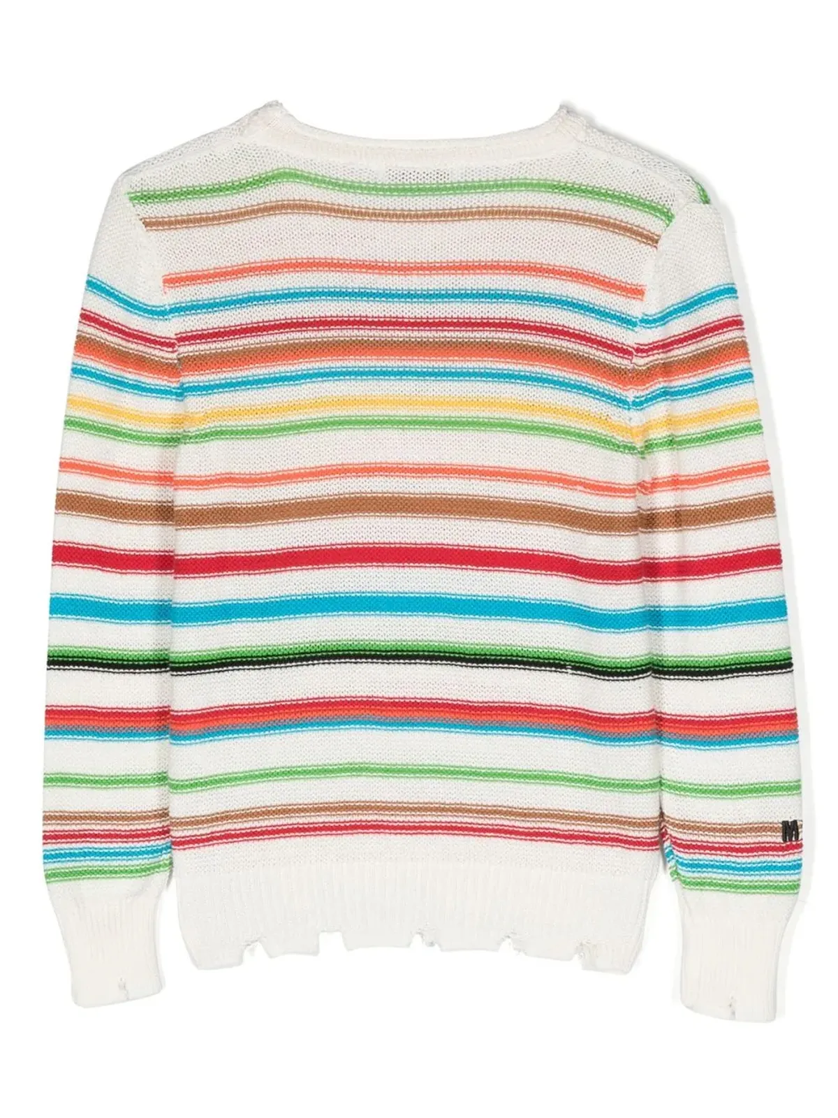 MSGM Kids コットン スウェットシャツ - 画像2