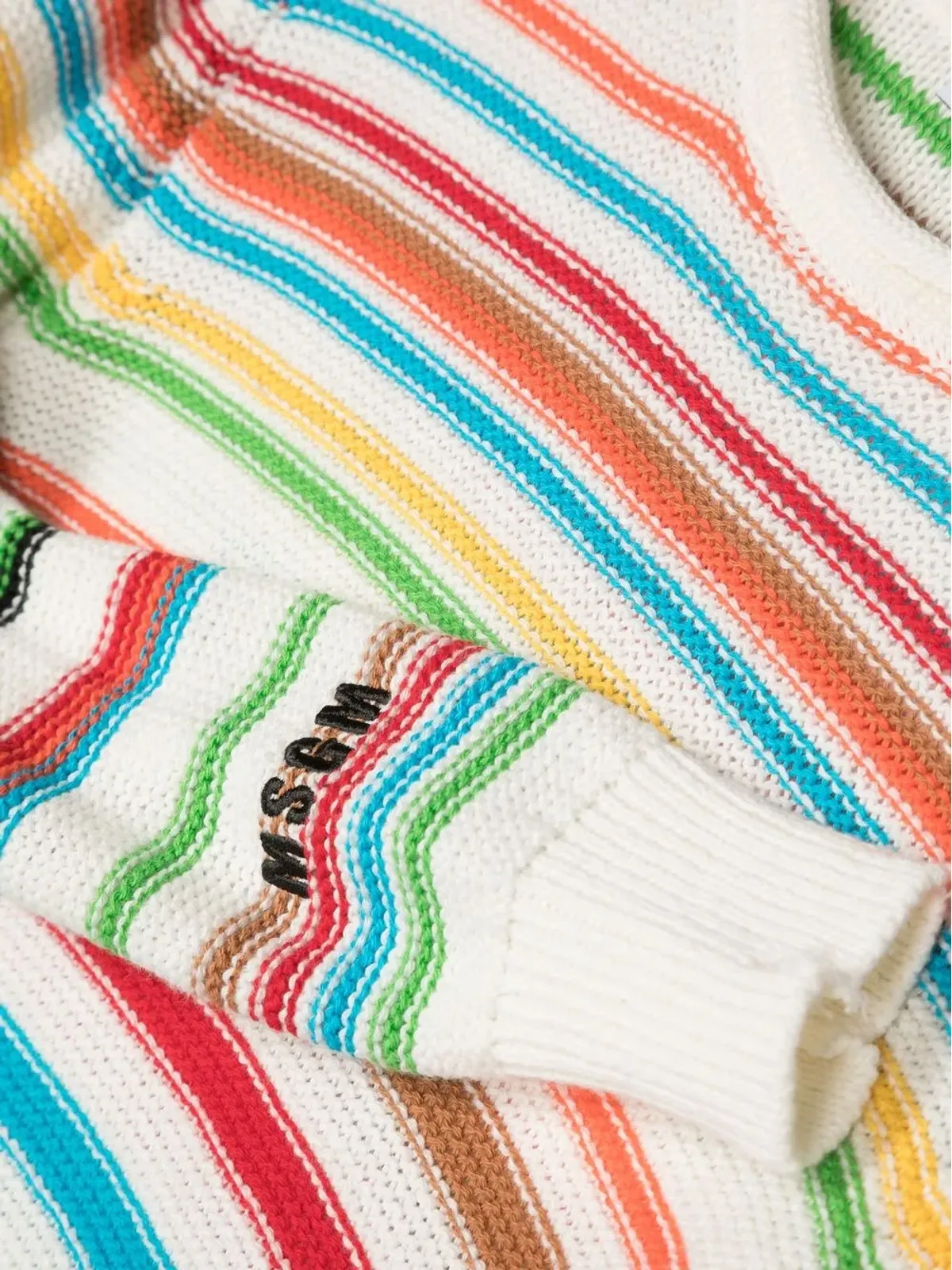 MSGM Kids コットン スウェットシャツ - 画像3