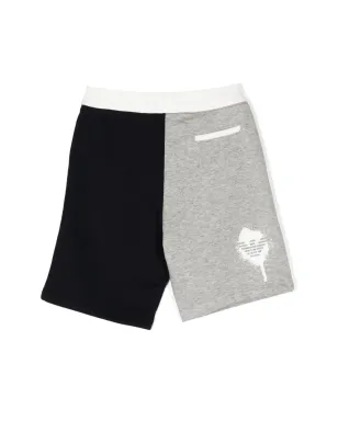 Emporio Armani Kids カラーブロック・トラックショーツ - サムネイル2