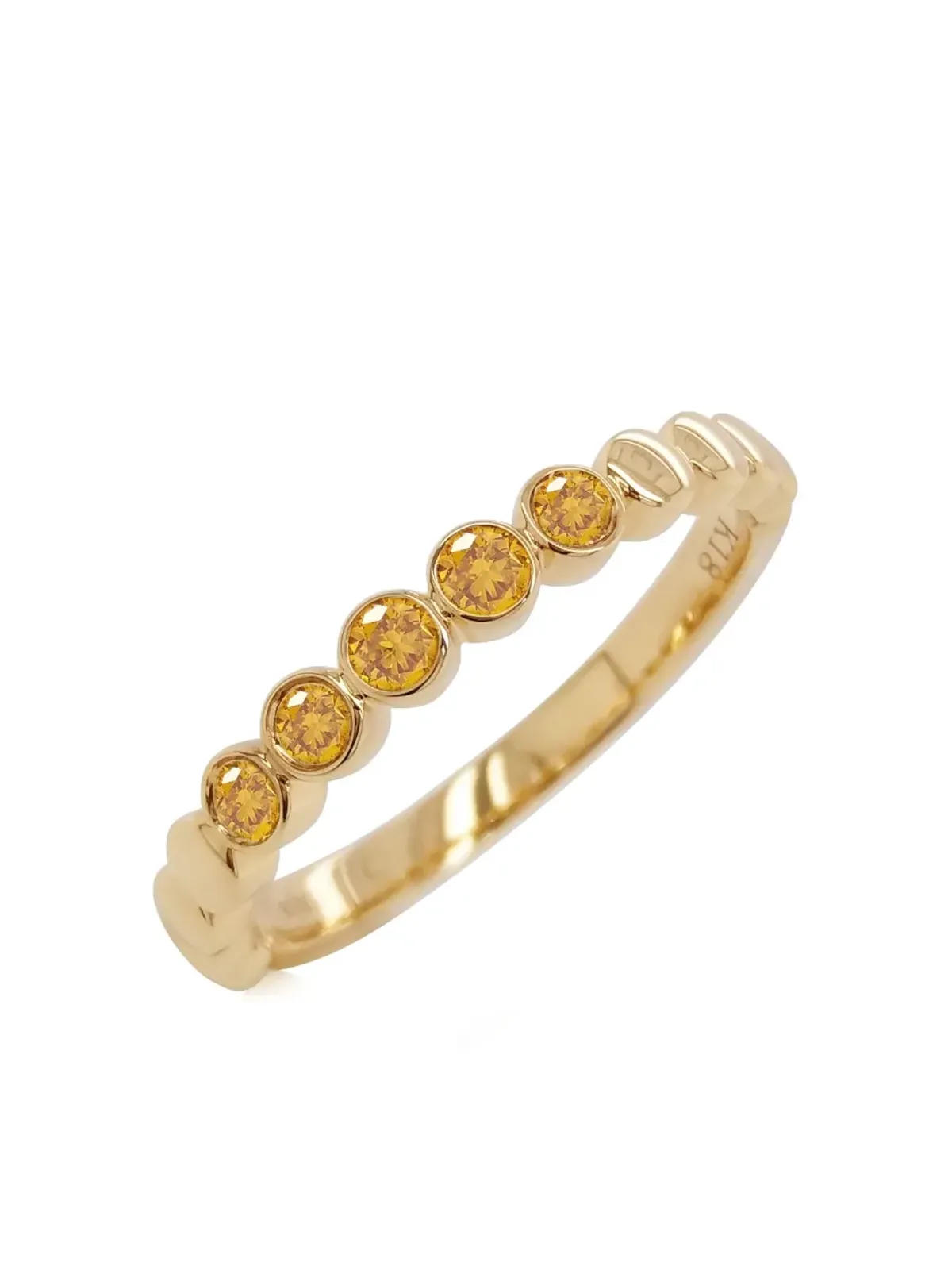 HYT Jewelry 18K イエローゴールド ダイヤモンド リング - 画像2