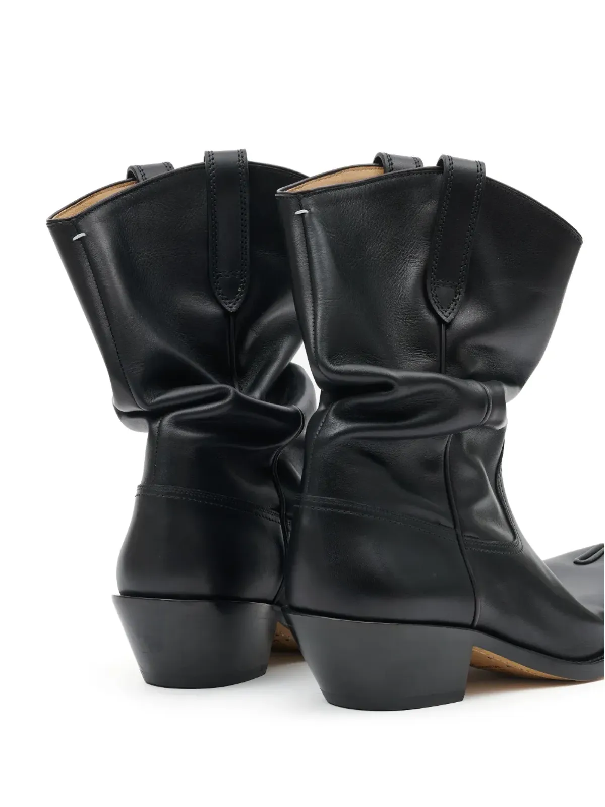 Maison Margiela タビ スラウチー ウェスタン ブーツ - 画像5