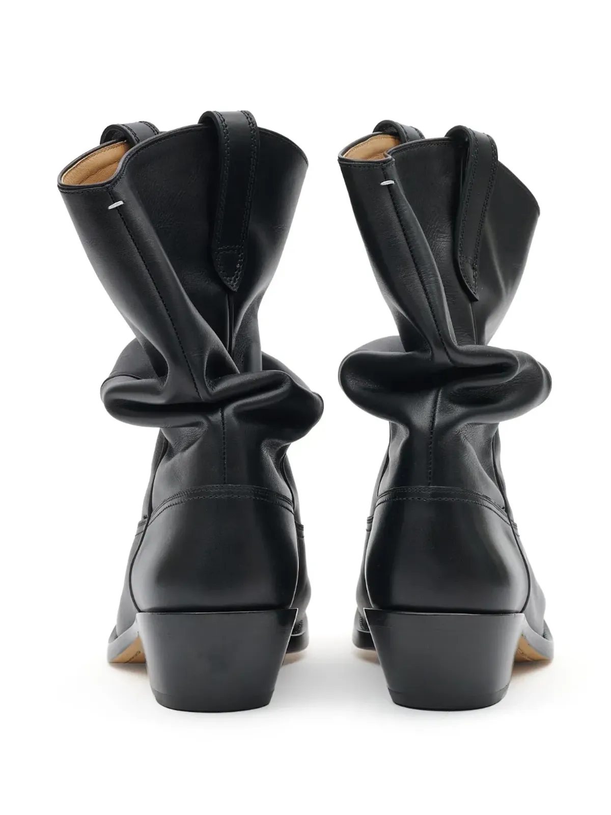 Maison Margiela タビ スラウチー ウェスタン ブーツ - 画像3