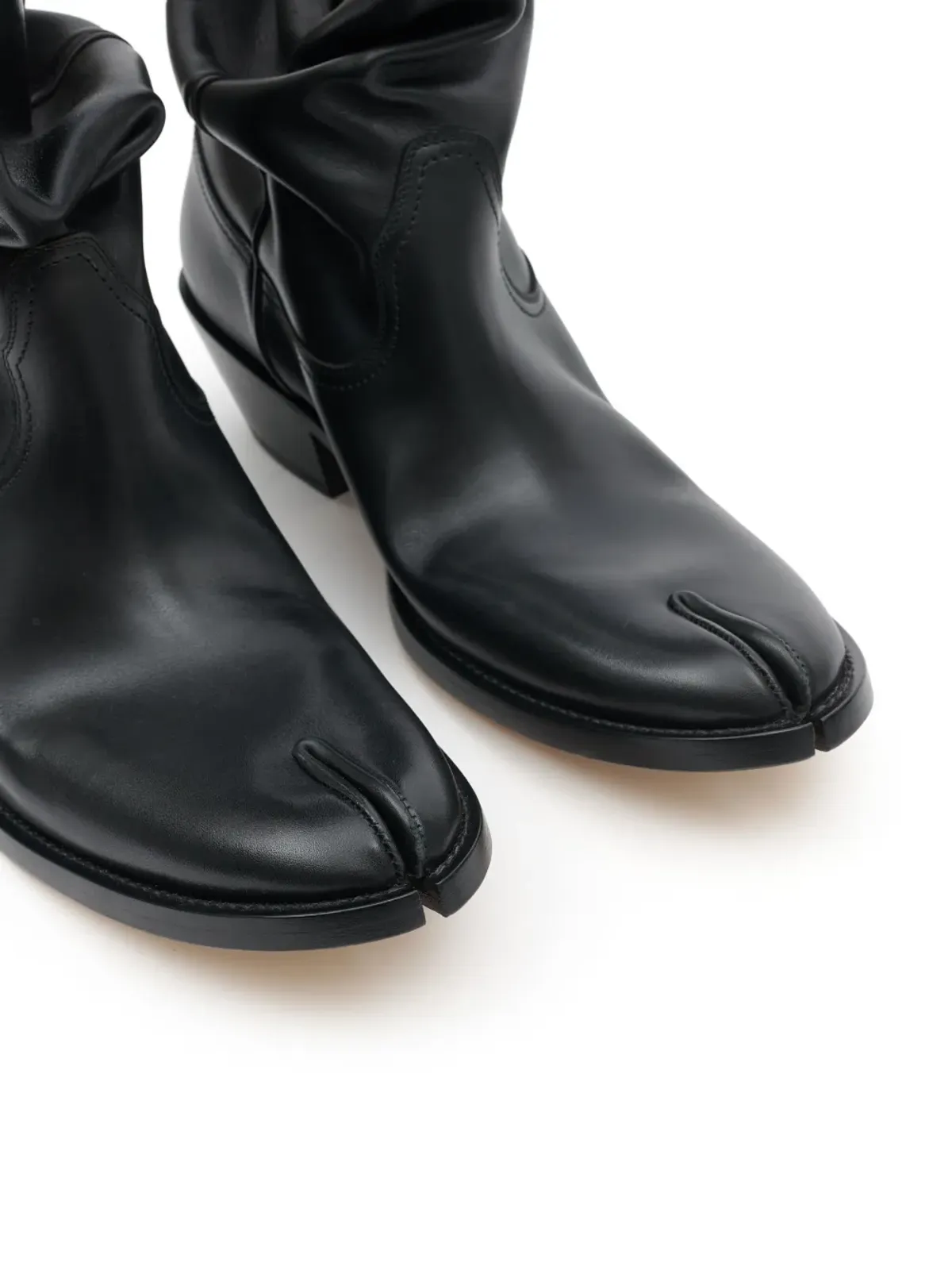 Maison Margiela タビ スラウチー ウェスタン ブーツ - 画像4