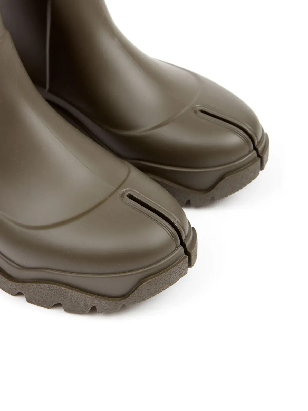 Maison Margiela タビ レインブーツ - ブラウン - 画像5