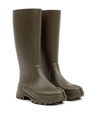Maison Margiela タビ レインブーツ - ブラウン - サムネイル2
