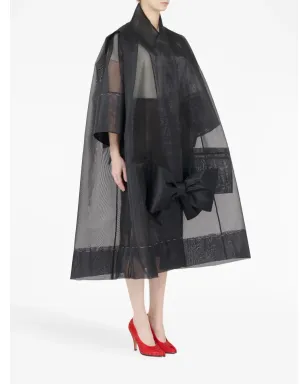 Maison Margiela ボウディテールのチュールコート - サムネイル3