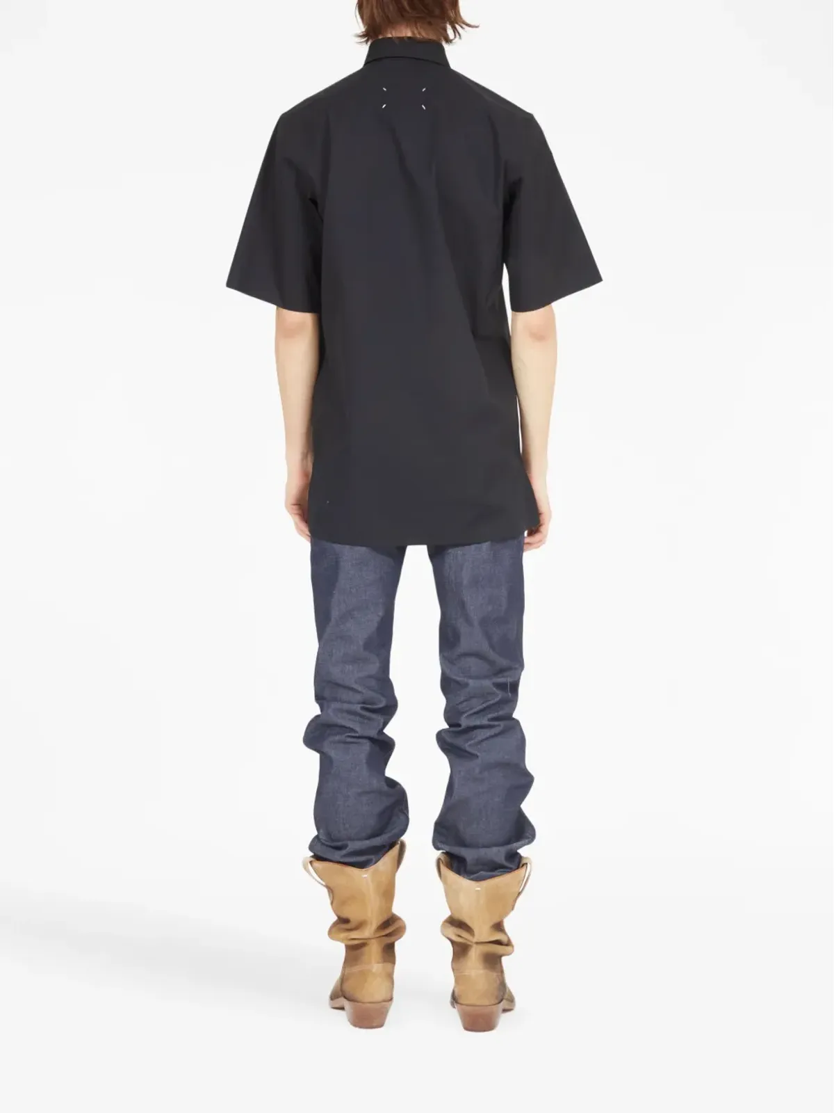 Maison Margiela フォーステッチ・ショートスリーブシャツ - 画像4