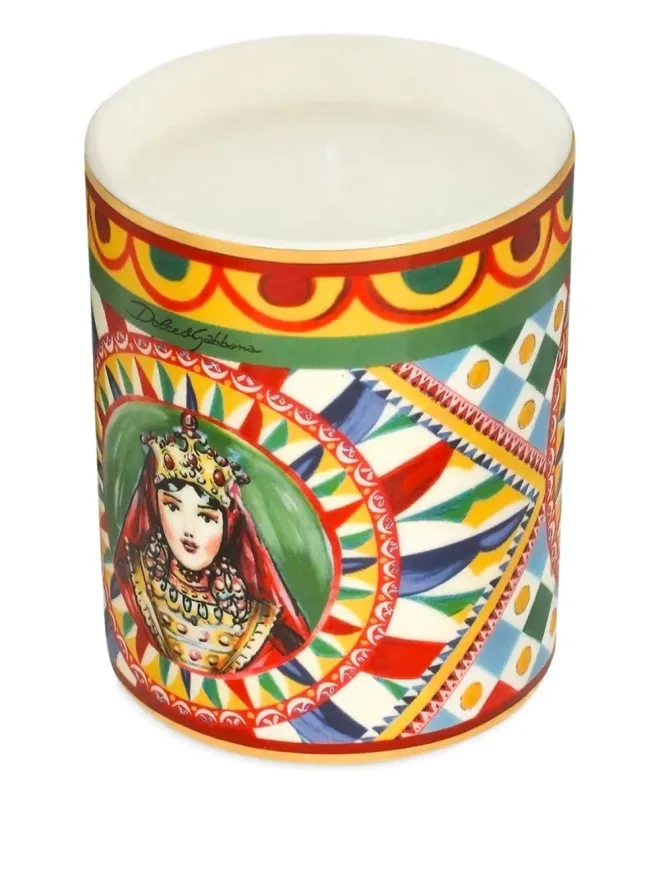Dolce & Gabbana Dolce & Gabbana Carretto 香り付きキャンドル - マルチカラーの商品画像