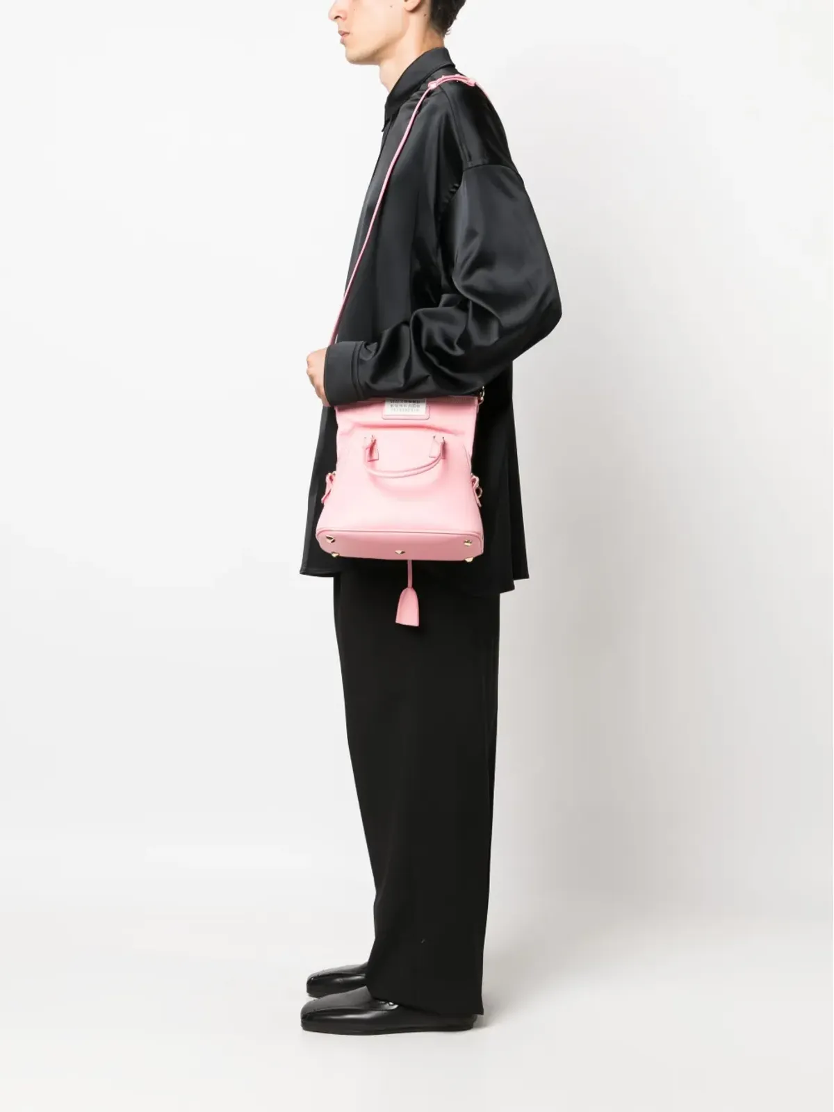 Maison Margiela ミニ5AC クラシック トップハンドバッグ - 画像2
