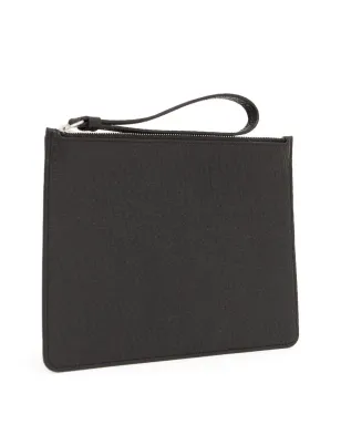 Maison Margiela 四針ステッチ レザー カードホルダー ブラック - サムネイル3